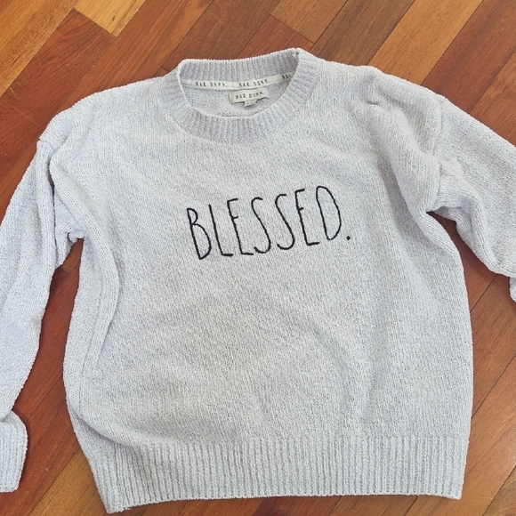 Floral Patterned Cardigan and Blessed Sweater bundle 3 Set - Picture 5 of 9